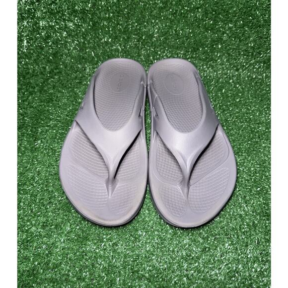 OOFOS Ooriginal Recovery Sandal Thong Flip Flop Lavender Purple Mens 8 Womens 10 - Picture 5 of 8